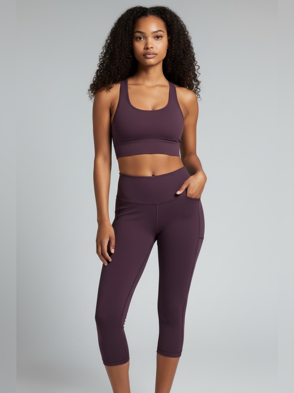 Lululemon High-Rise Cropped Leggings | Women’s Size 8